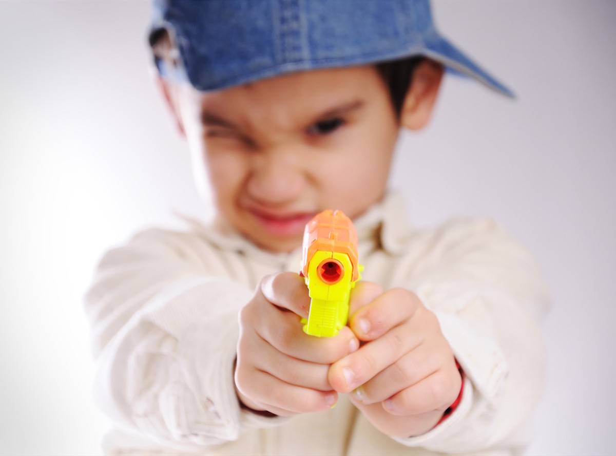 Mamo, tato - ja nie chcę pistoletu!