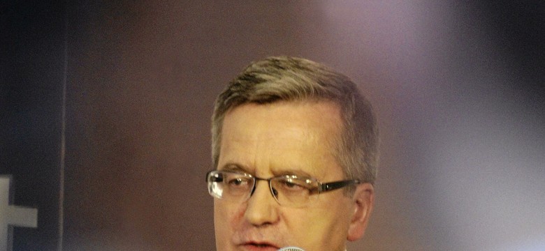 Komorowski nie krył wzruszenia. "Chciałem zadzwonić do Tadeusza..."
