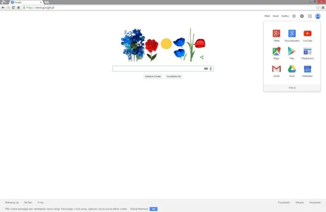 Usługi online dostępne za pośrednictwem konta Google