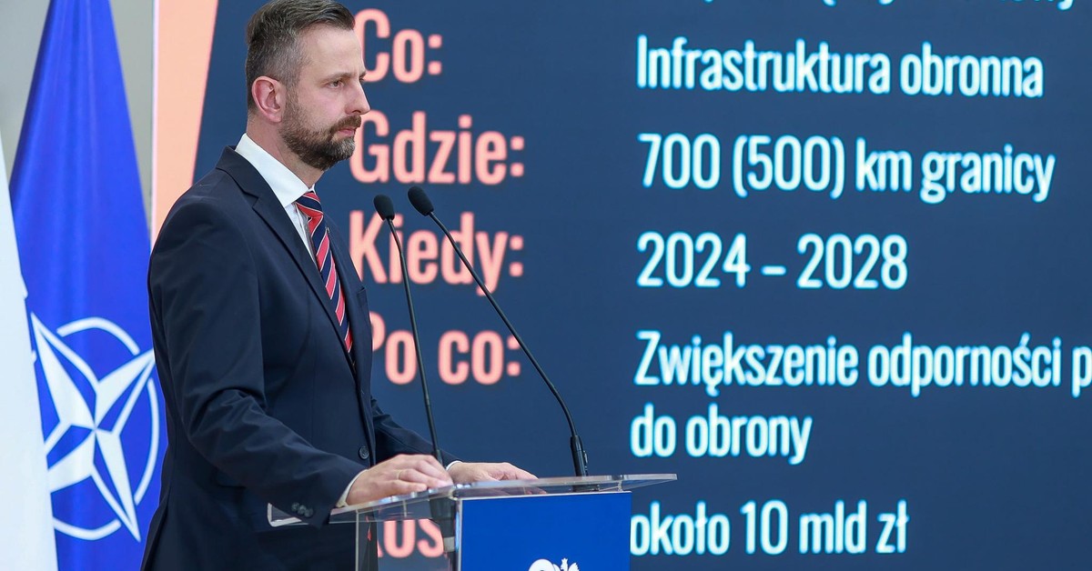 Tarcza Wschód będzie "znacznie droższa". Szef MON zabrał głos