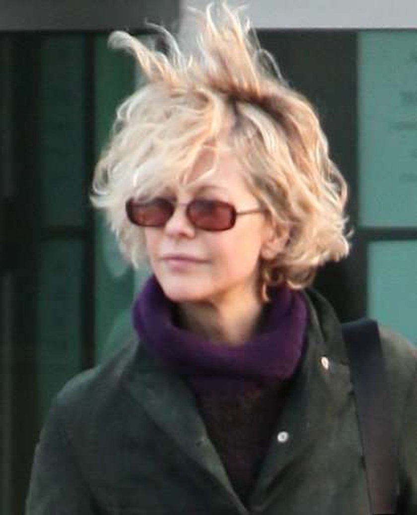 Meg Ryan nie dba o włosy