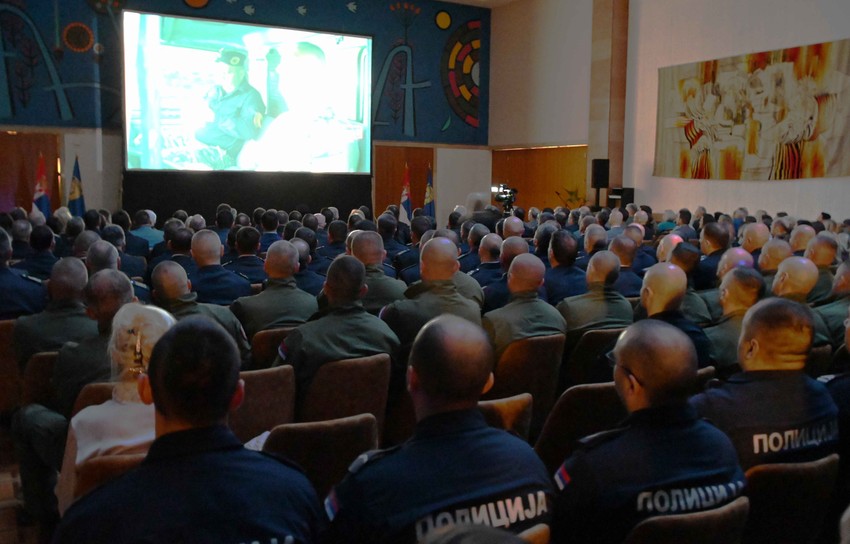 Promocija filma "Žuta kuća" MUP