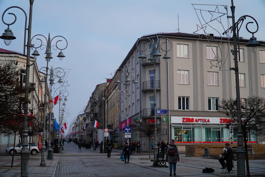 Kielce stroją się na święta