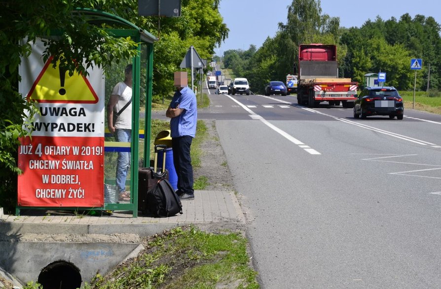 Powstanie rondo na skrzyżowaniu w Dobrej koło Strykowa?