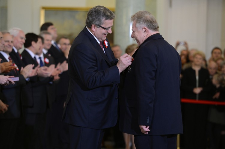 Bronisław Komorowski i Piotr Kaczkowsk