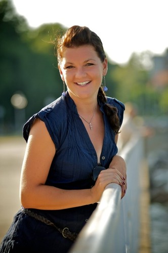 Agnieszka Radwańska w czerwcu 2010 r.