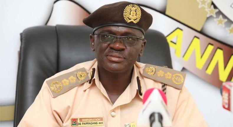 Comptroller General of the Nigeria Immigration Service (NIS), David Parradang.