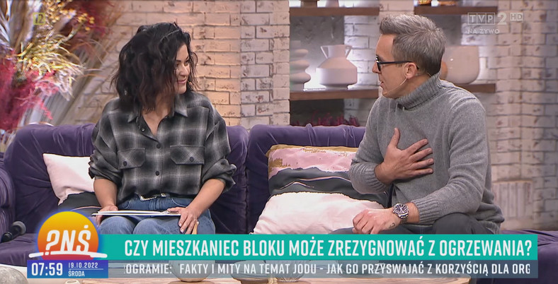Katarzyna Cichopek i Maciej Kurzajewski w "Pytaniu na śniadanie"