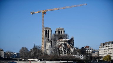 Problemy z ochroną Notre Dame. Intruzi weszli na dźwig