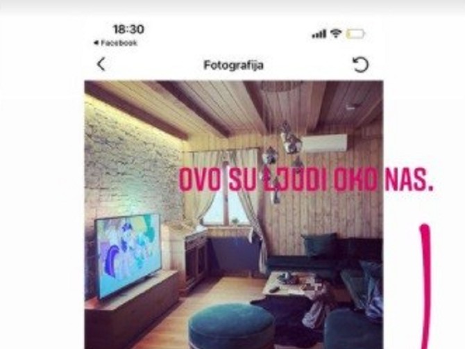 Reakcija Jelene Veljače na komentar na njenom Instagram profilu