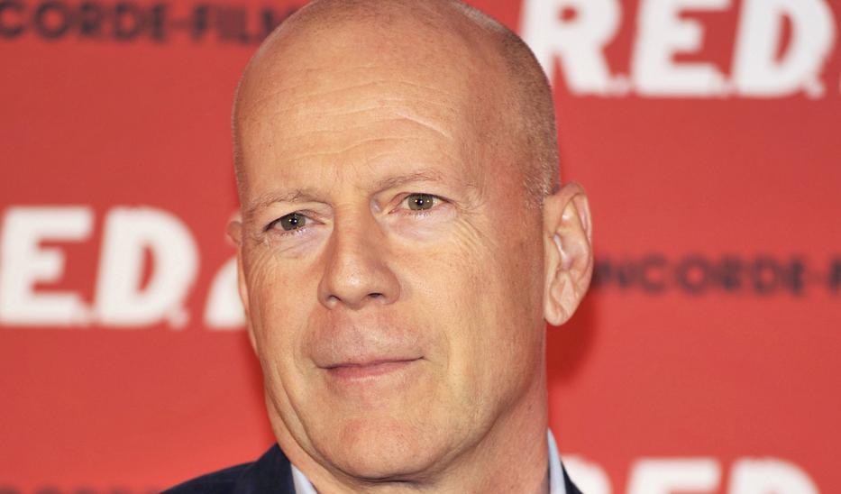 Így van most Bruce Willis. Fotó: Northfoto