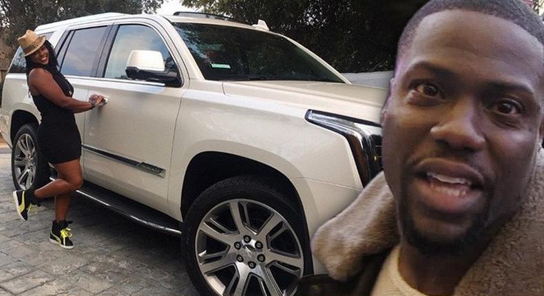 Kevin Hart buys new jeep for ex, Torrei Hart to squash beef with fiancee, Eniko Parrish