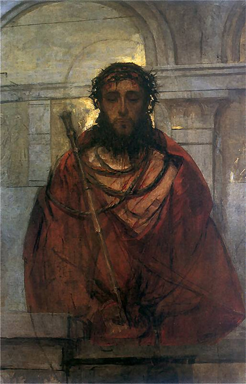 Obraz "Ecce Homo" Adama Chmielowskiego z 1881 r.