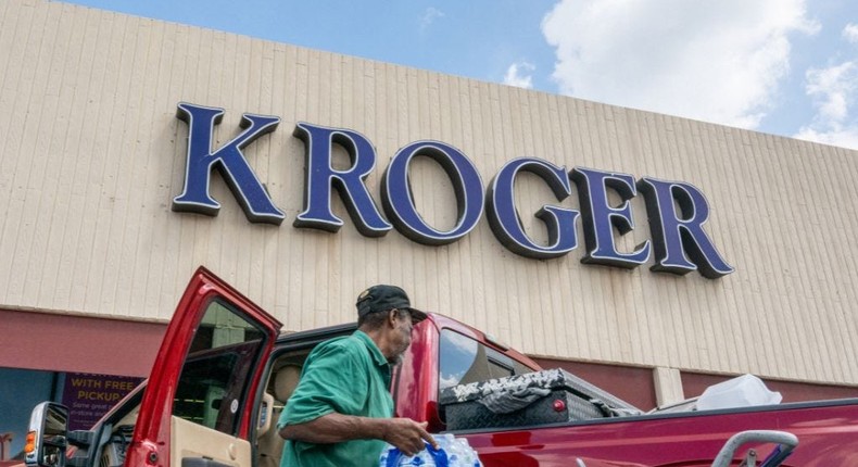 Kroger CEO Rodney McMullen said on Wednesday that the supermarket chain wouldn't raise its prices if its proposed merger with Albertsons goes through.Brandon Bell via Getty Images