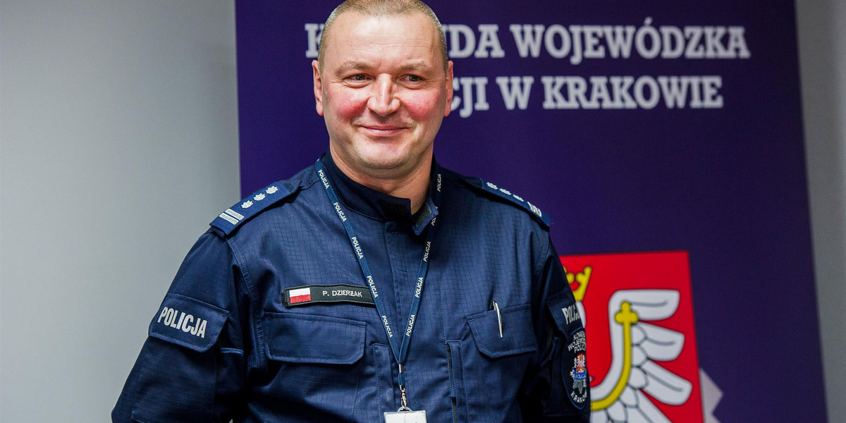 Nadinspektor Paweł Dzierżak nie będzie mógł narzekać na emeryturę.
