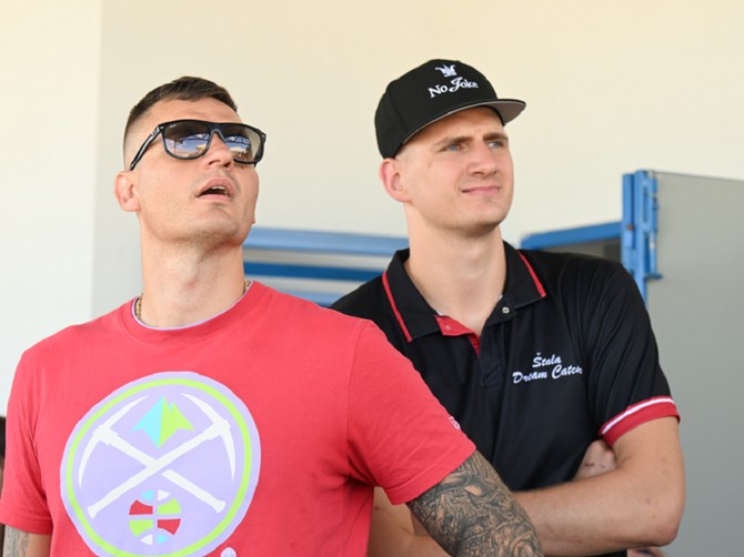Nemanja i Nikola Jokić