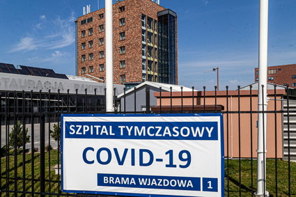 Tyle kosztowały szpitale tymczasowe. Wiceminister podał kwotę