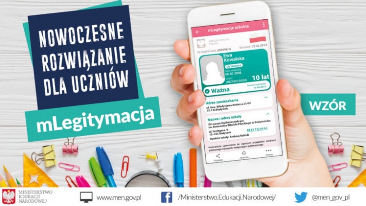 Uczniowie będą mogli mieć w urządzeniach mobilnych aplikację potwierdzającą posiadanie legitymacji szkolnej – weszło w życie rozporządzenie w tej sprawie. mLegitymacja szkolna będzie uprawniała do ulgowych przejazdów środkami publicznego transportu kolejowego i autobusowego.