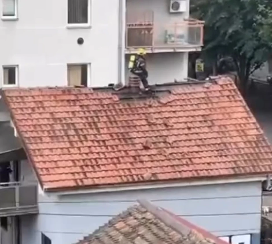 Požar u Višnjičkoj ulici