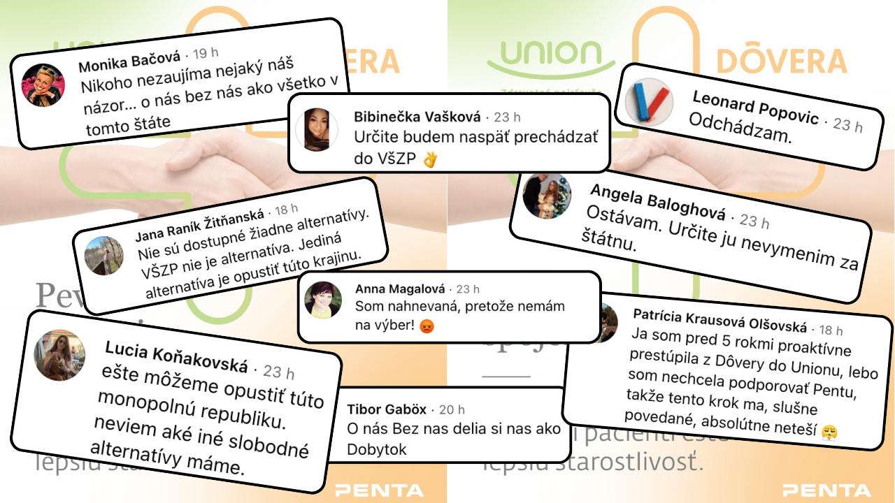 Poistenci Unionu netaja hnev a frustráciu.