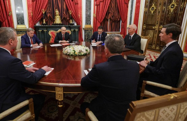 Władimir Putin przyjął Witkoffa i Kushnera na Kremlu