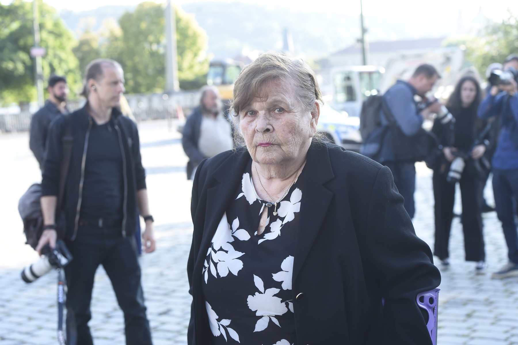 Herečka Ivana Devátá.