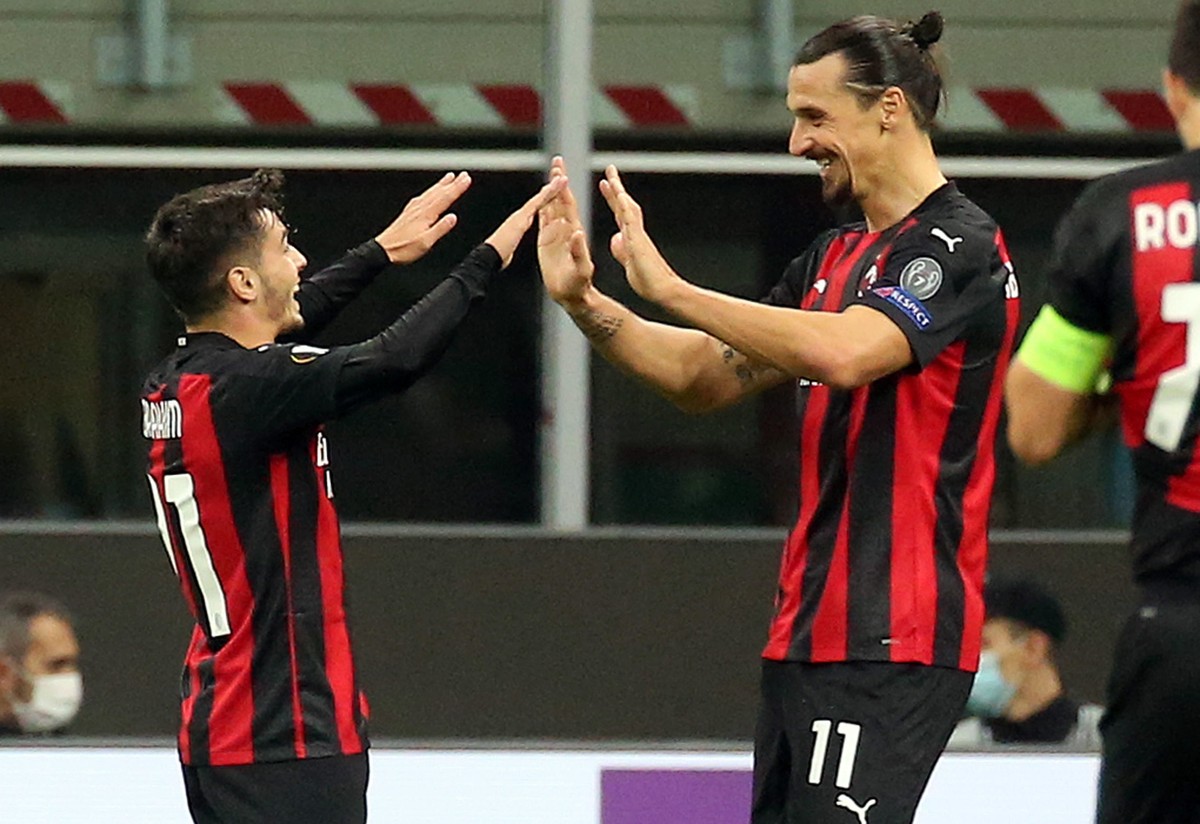 Brahim Diaz i Zlatan Ibrahimovic