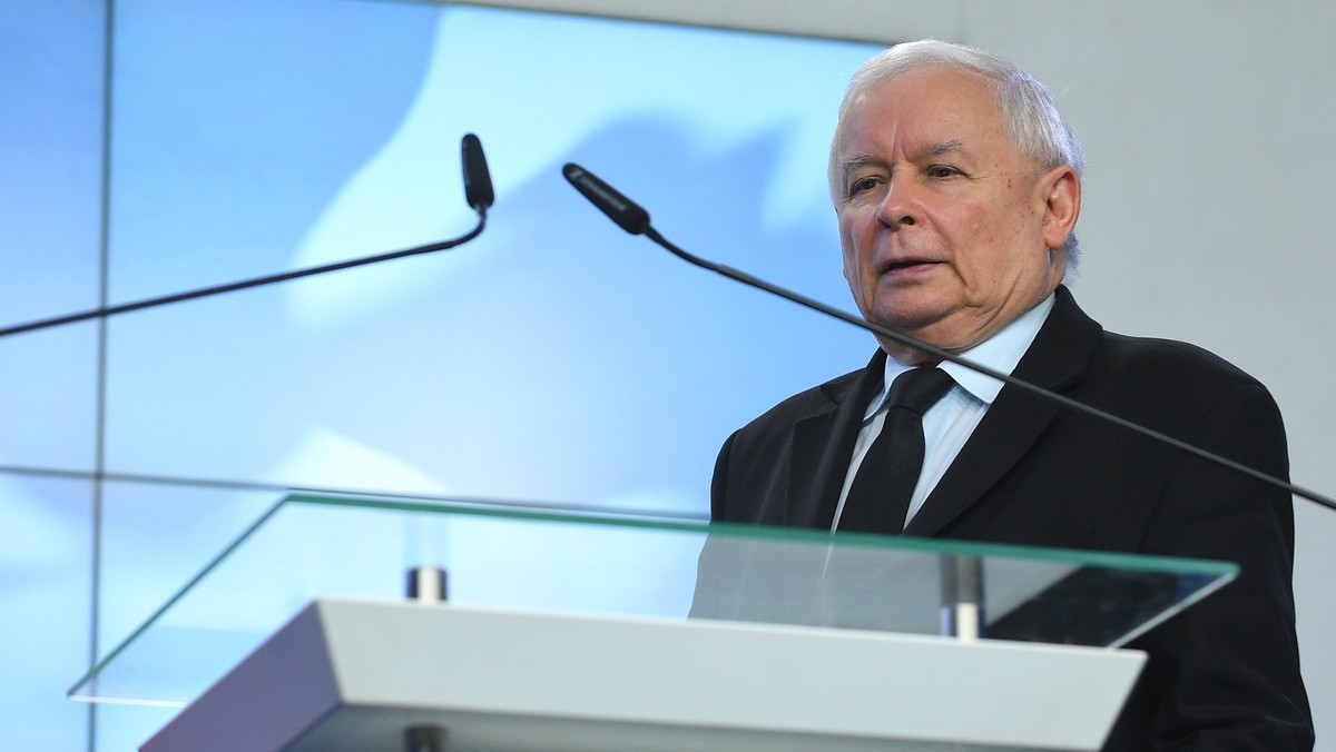 Prezes PiS Jarosław Kaczyński