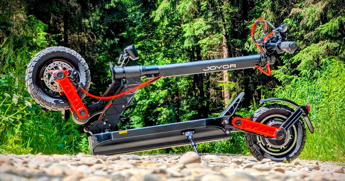 Joyor S5 Pro testte: Çift süspansiyonlu ve dev bataryalı E-scooter
