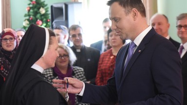 Prezydent Duda odznaczył polską misjonarkę w Betlejem