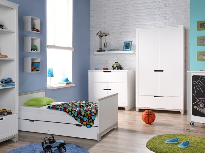 Aranżacja z wykorzystaniem mebli z oferty marki Pinio - kolekcja Mini