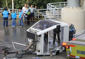 Srušena žičara u Kolumbiji 