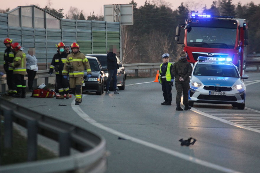 Śmiertelny wypadek na obwodnicy Kutna