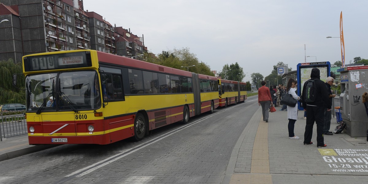 Buspas na Strzegomskiej