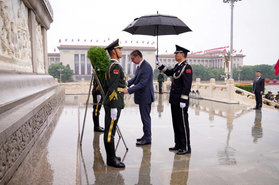Aleksandar Vučić u Pekingu