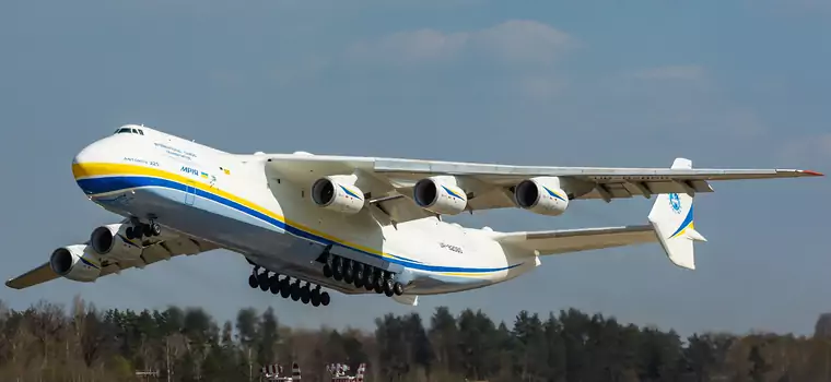 Ukraina chce odbudować największy samolot świata AN-225 "Mrija"