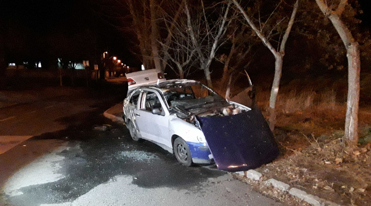 A 48 éves férfi egy éjszaka alatt kétszer is gyújtogatott / Fotó: police.hu