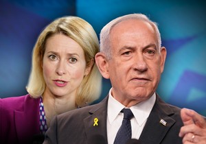 Kaja Kalas i Benjamin Netanjahu