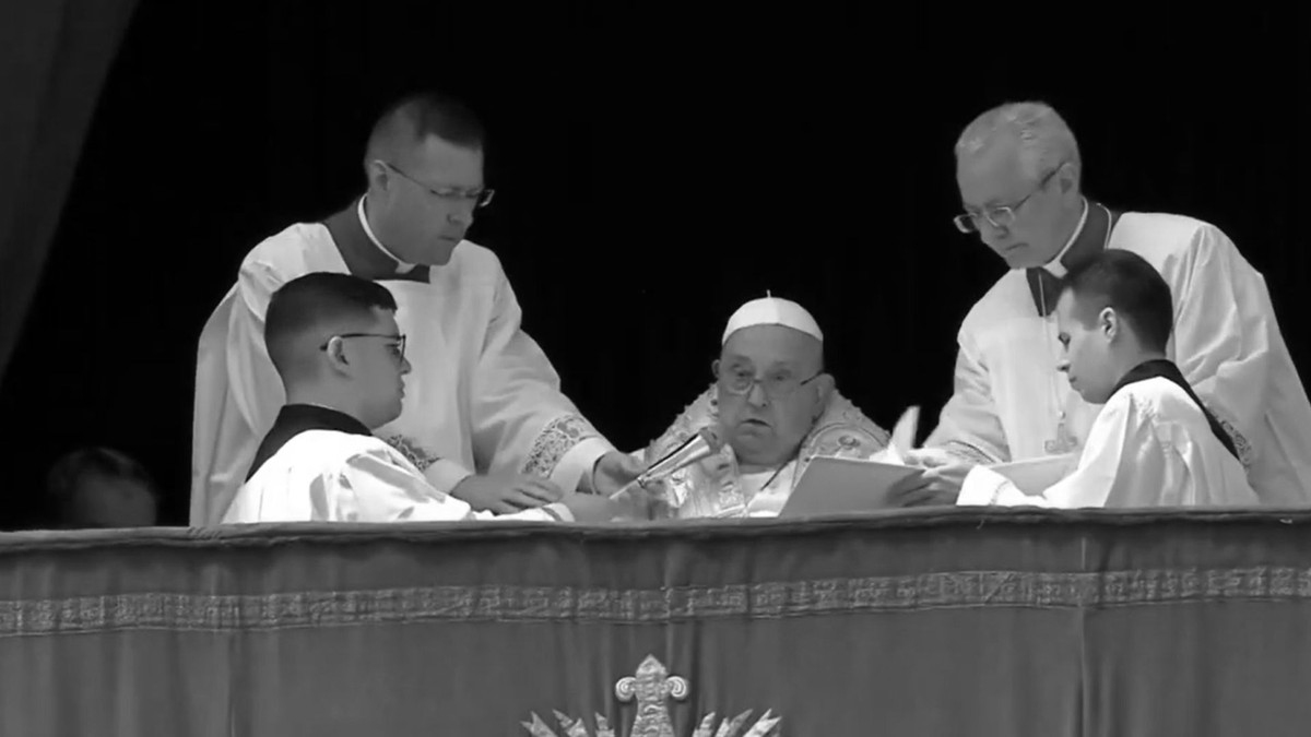 Ostatnie orędzie Papieża Franciszka. "Chciałbym, abyśmy na nowo żywili nadzieję, że pokój jest możliwy!"