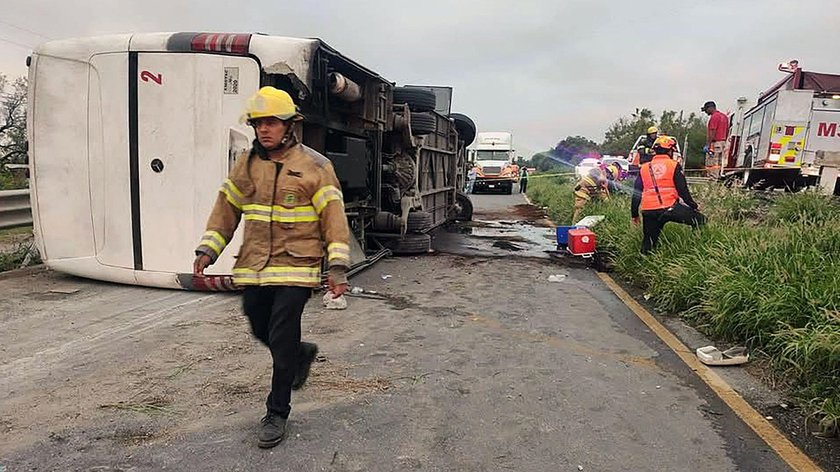 Bus disaster. 11 killed, over 20 wounded