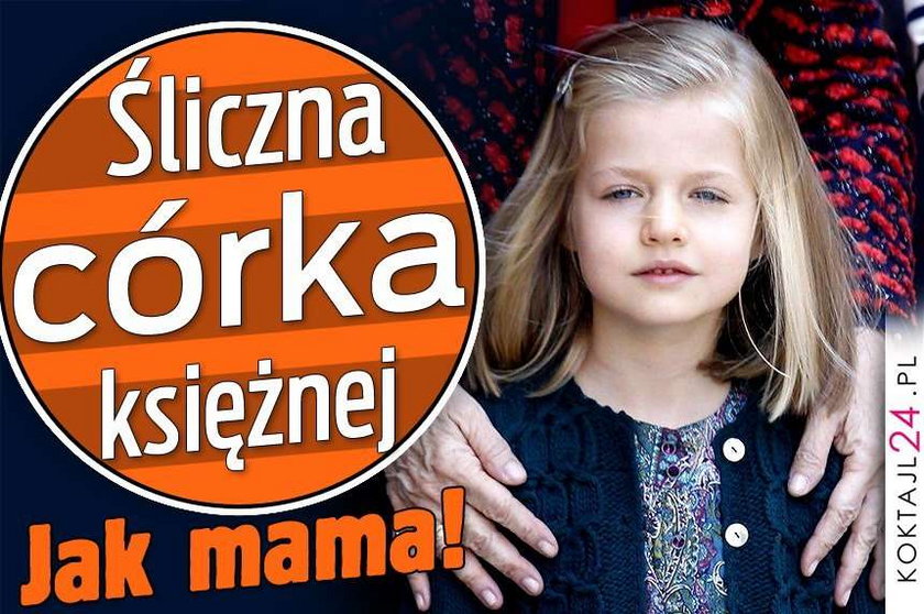 Śliczna córka księżnej. Jak mama!