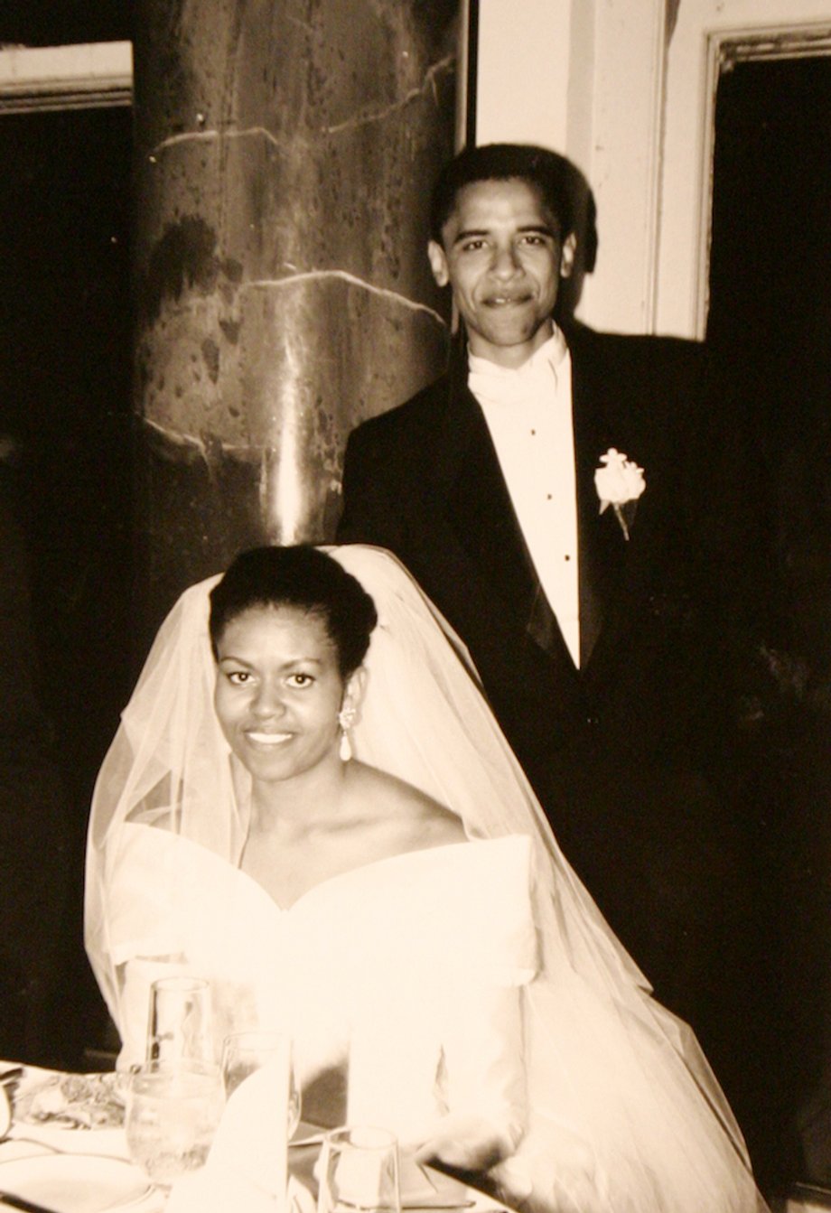 Barack i Michelle Obama wzięli ślub w październiku 1992 r.