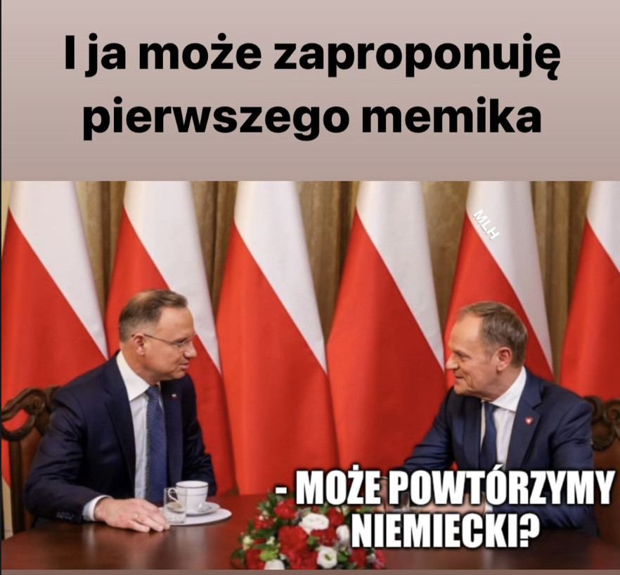 Memy po spotkaniu Donalda Tuska z Andrzejem Dudą