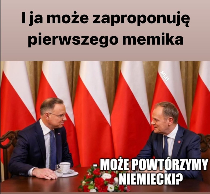 Memy po spotkaniu Donalda Tuska z Andrzejem Dudą