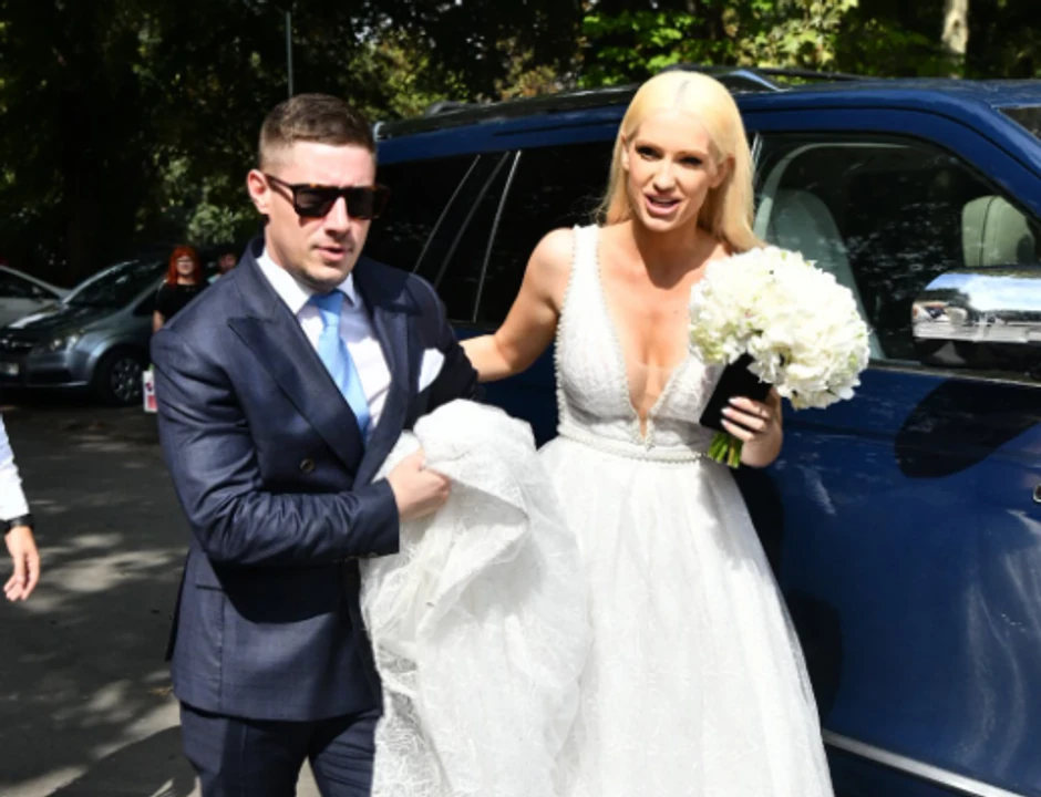 Anja Mit sa suprugom