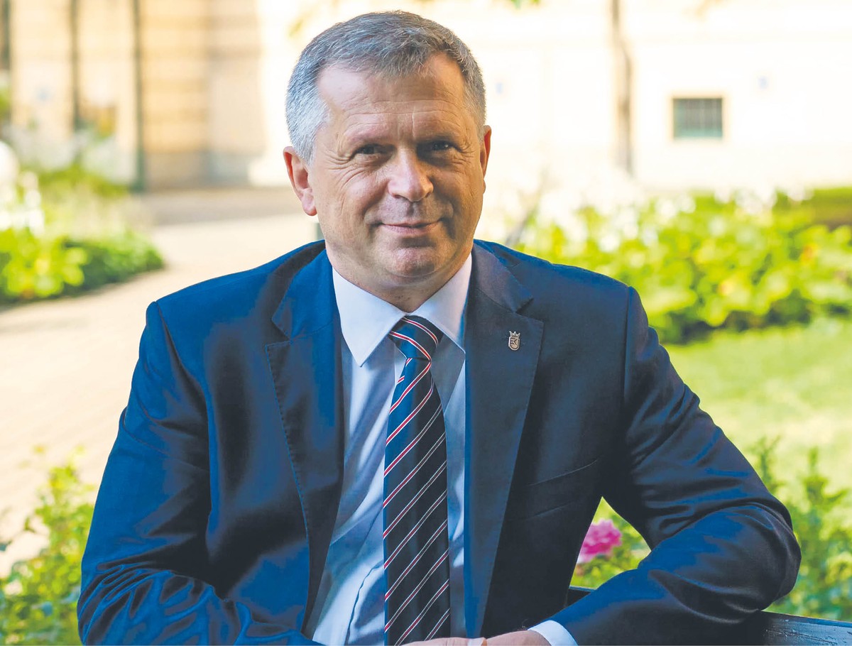 Prof. Stanisław Mazur, rektor Uniwersytetu Ekonomicznego w Krakowie, członek prezydium Konferencji Rektorów Akademickich Szkół Polskich