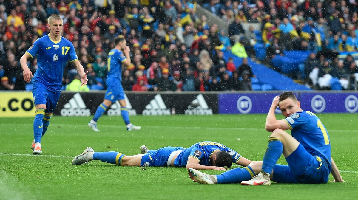 Piłkarze reprezentacji Ukrainy