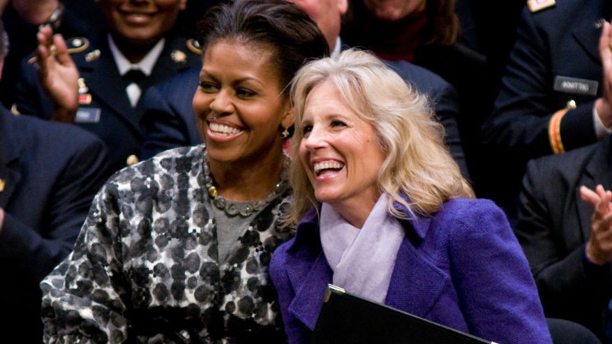 Michelle Obama i Jill Biden