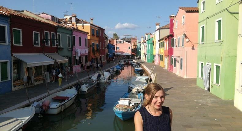 natalia lusinski burano italy