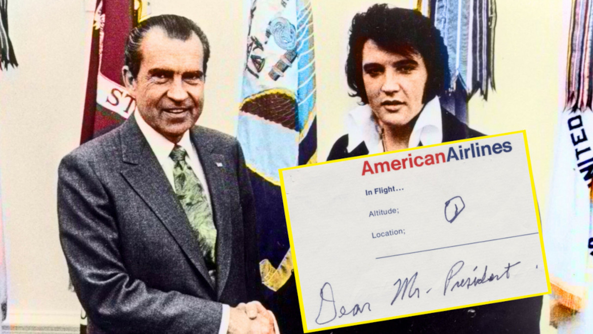 Elvis Presley spotkał się z prezydentem USA. Kulisy spotkania szokują!